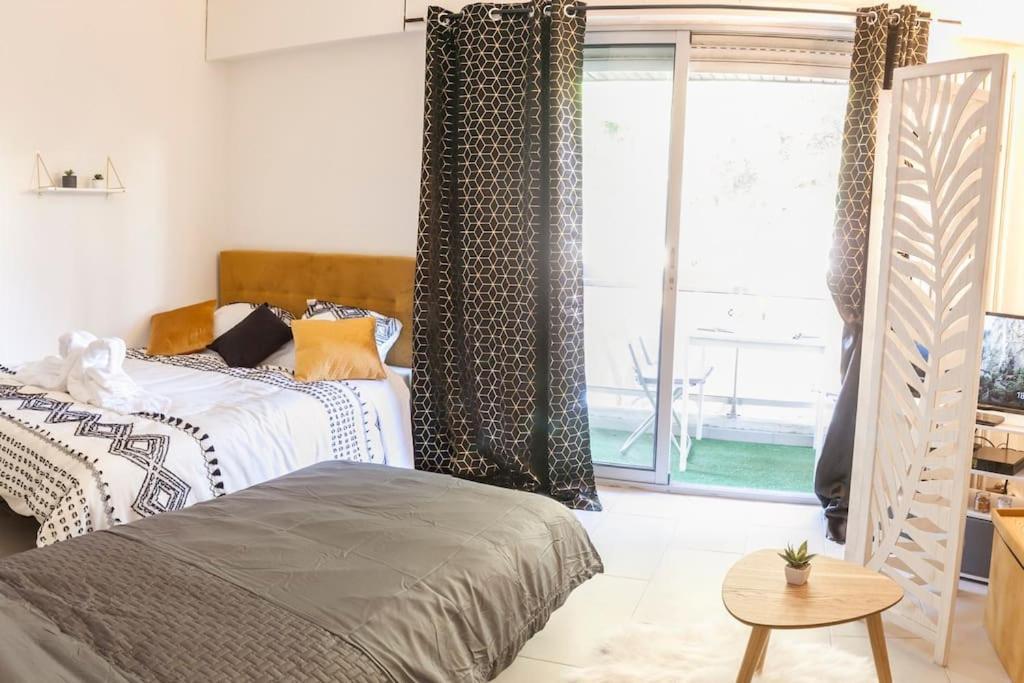 Residence Bord De Mer-Terasse-Plage Prado David Marseille Bagian luar foto
